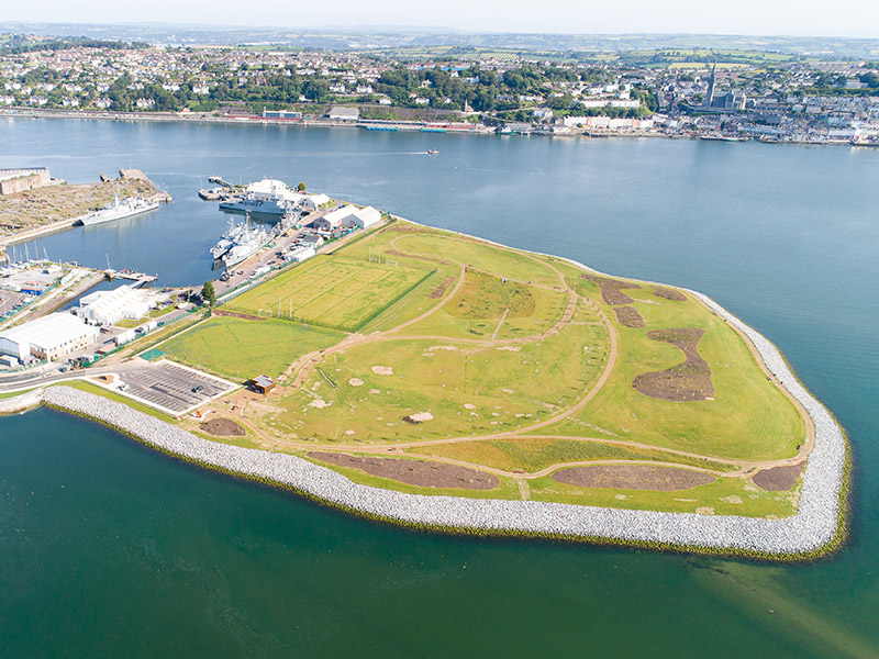 Haulbowline East Tip remediation project